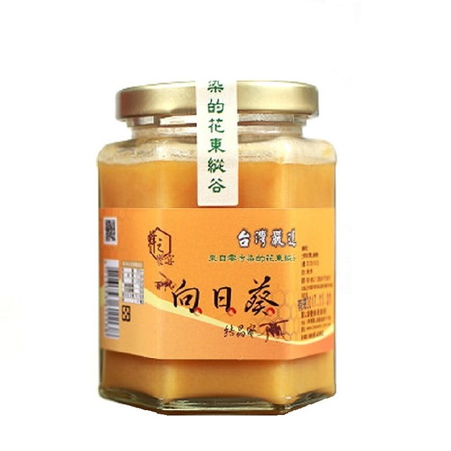 【蜂之饗宴】向日葵蜂蜜(結晶蜜)320公克/瓶