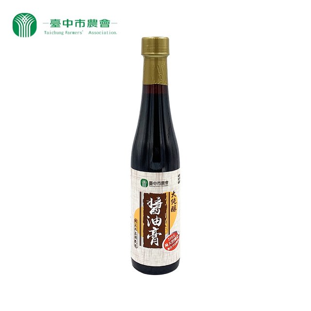 【台中市農會】大純釀黃豆醬油膏400毫升/瓶