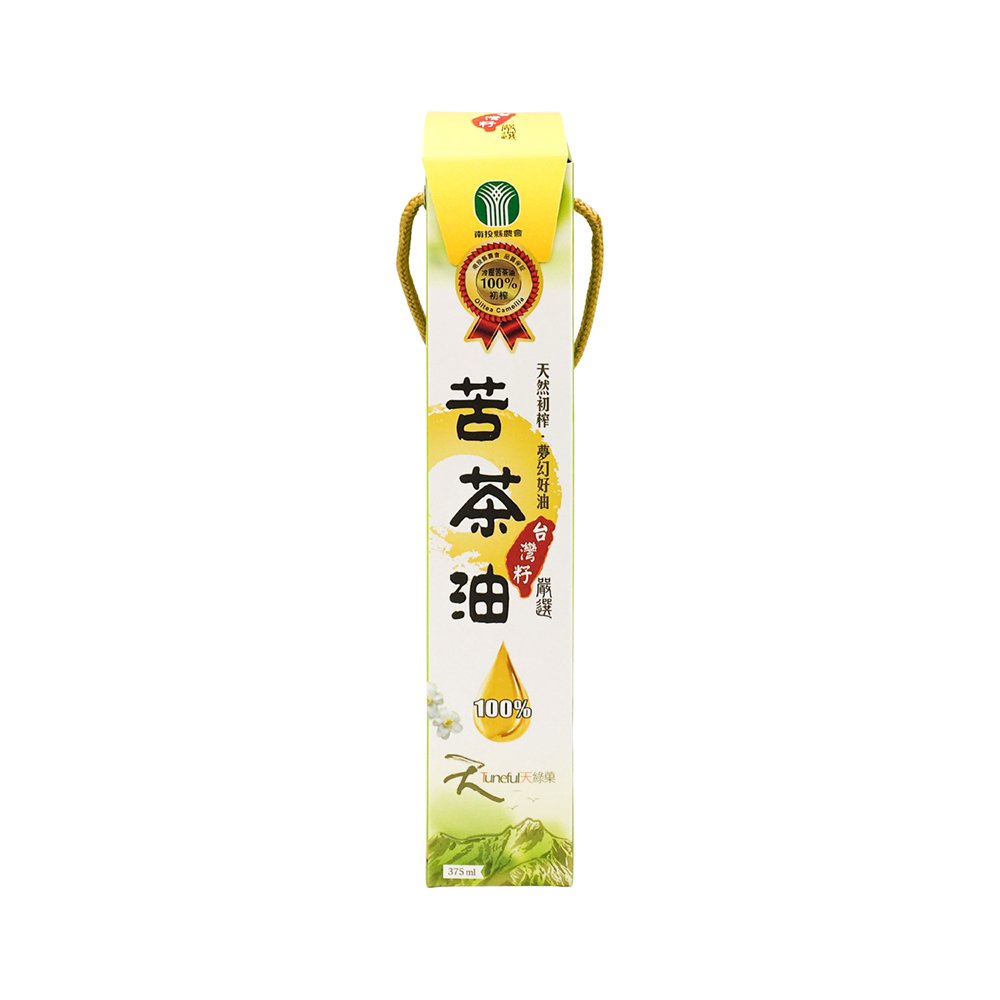 【南投縣農會 】台灣籽苦茶油375毫升/瓶