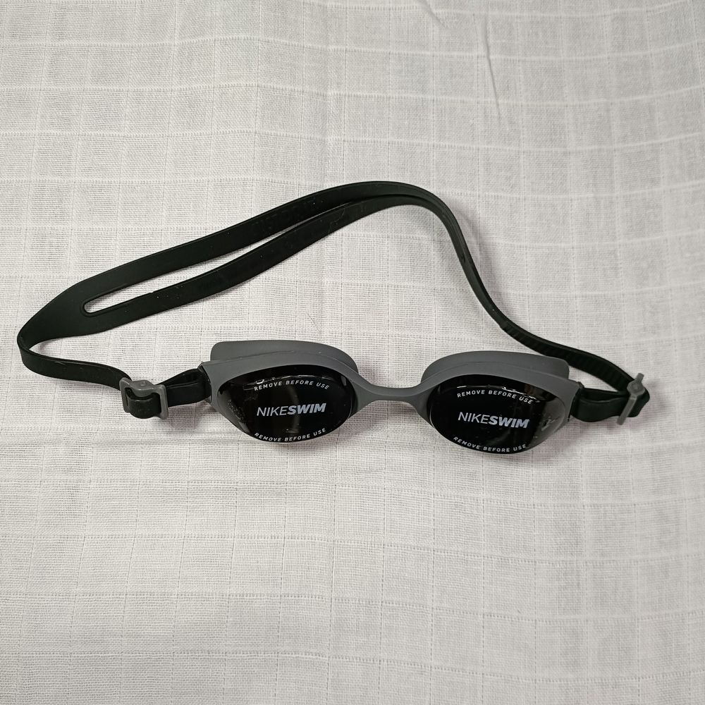 【現貨/發票✅】NIKE HYPER FLOW成人訓練型泳鏡-黑 抗UV防霧運動游泳蛙鏡