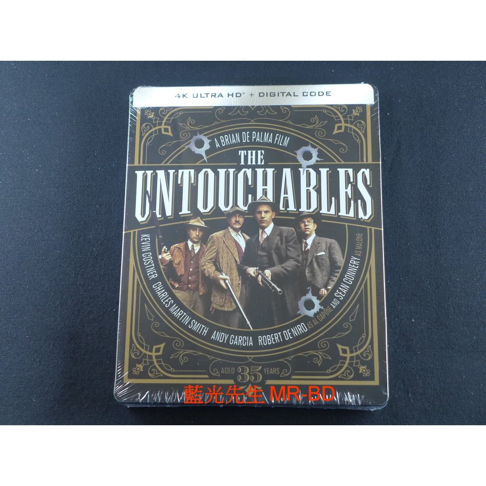 [藍光先生UHD] 鐵面無私 UHD 35周年單碟鐵盒版 The Untouchables