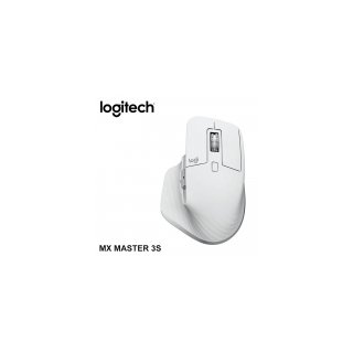 【Logitech 羅技】MX MASTER 3S 無線滑鼠/珍珠白