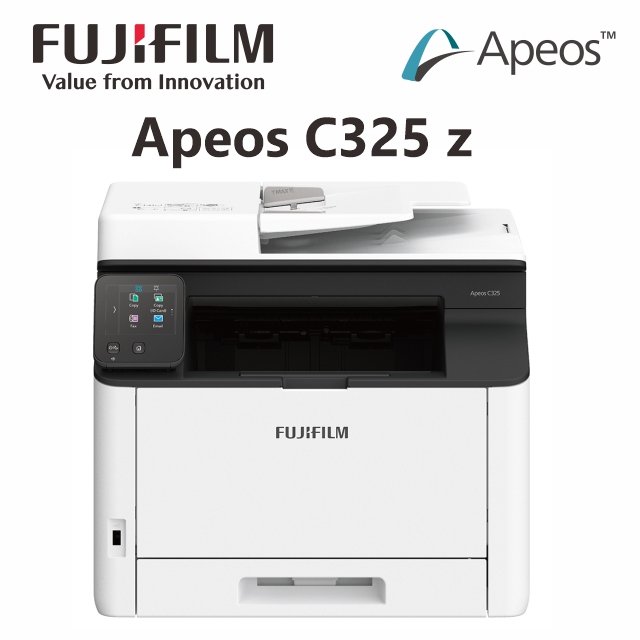 ★送好禮 FujiFilm 富士軟片 Apeos C325z 彩色雙面無線S-LED傳真掃描複合機