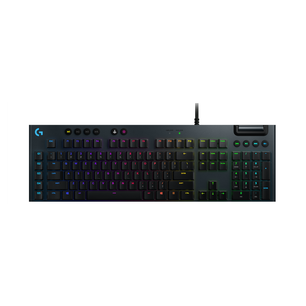 羅技 G813 RGB機械式短軸遊戲鍵盤 – 棕軸