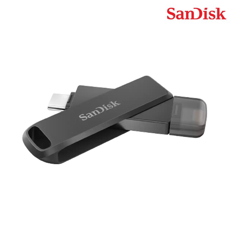 SanDisk 晟碟 iXpand Luxe 128GB 70N Lightning USB Type-C 雙用隨身碟