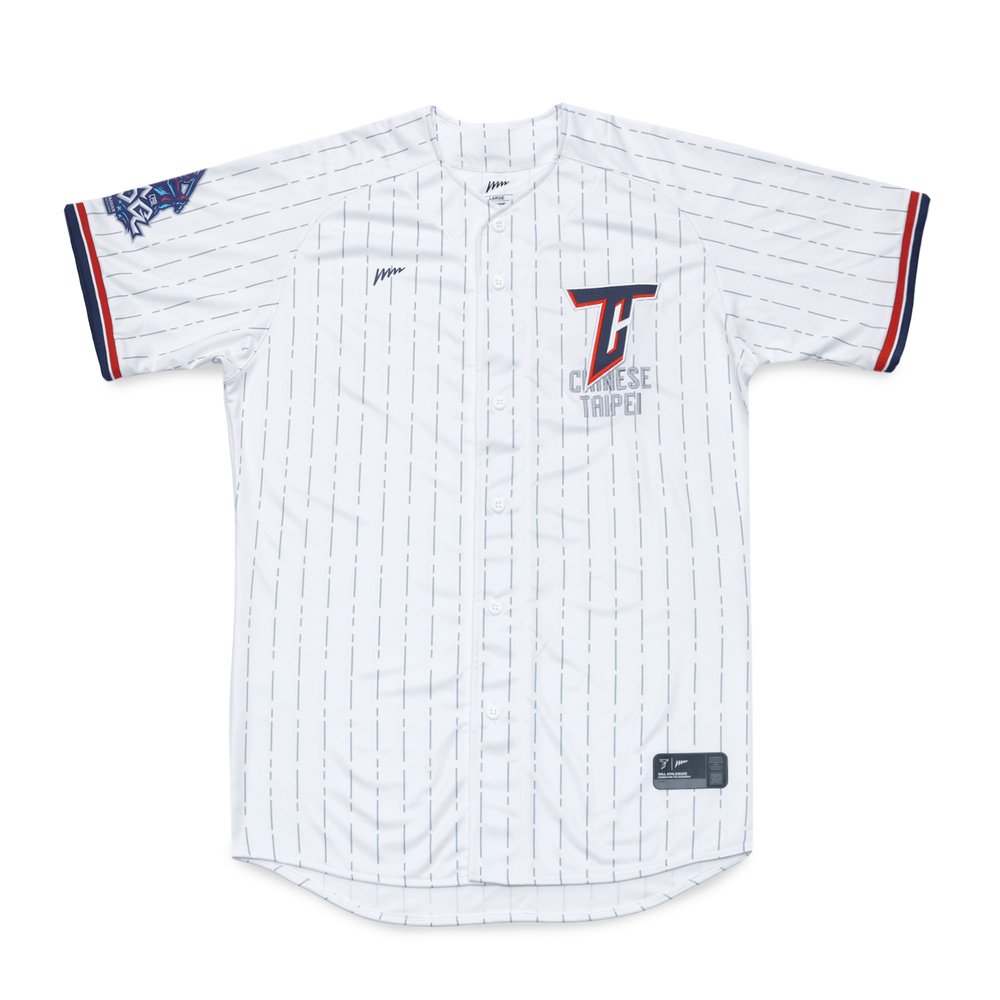 TEAM TAIWAN x Will 聯名系列 球員版棒球衣（主場）