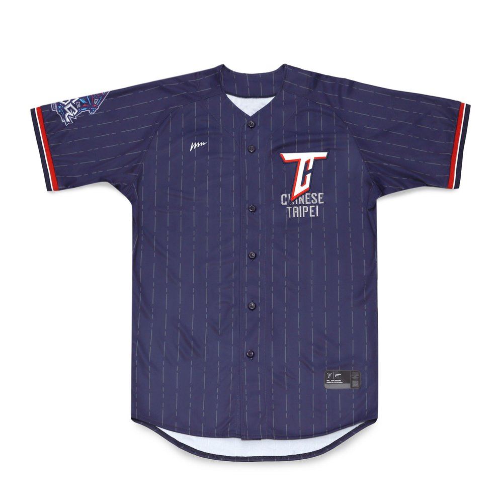 TEAM TAIWAN x Will 聯名系列 球員版棒球衣（客場）