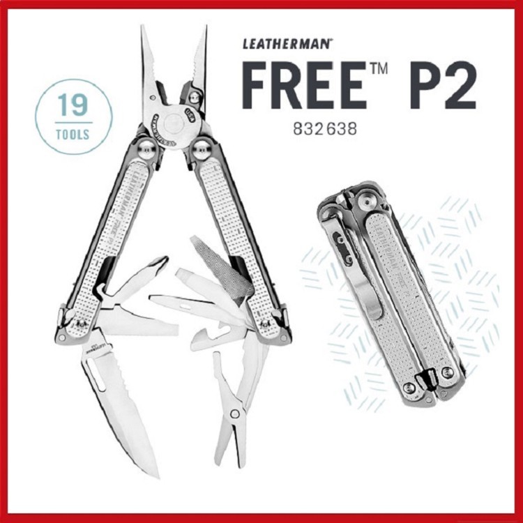 Leatherman FREE P2 多功能工具鉗(#832638)【AH13172】i-style居家生活