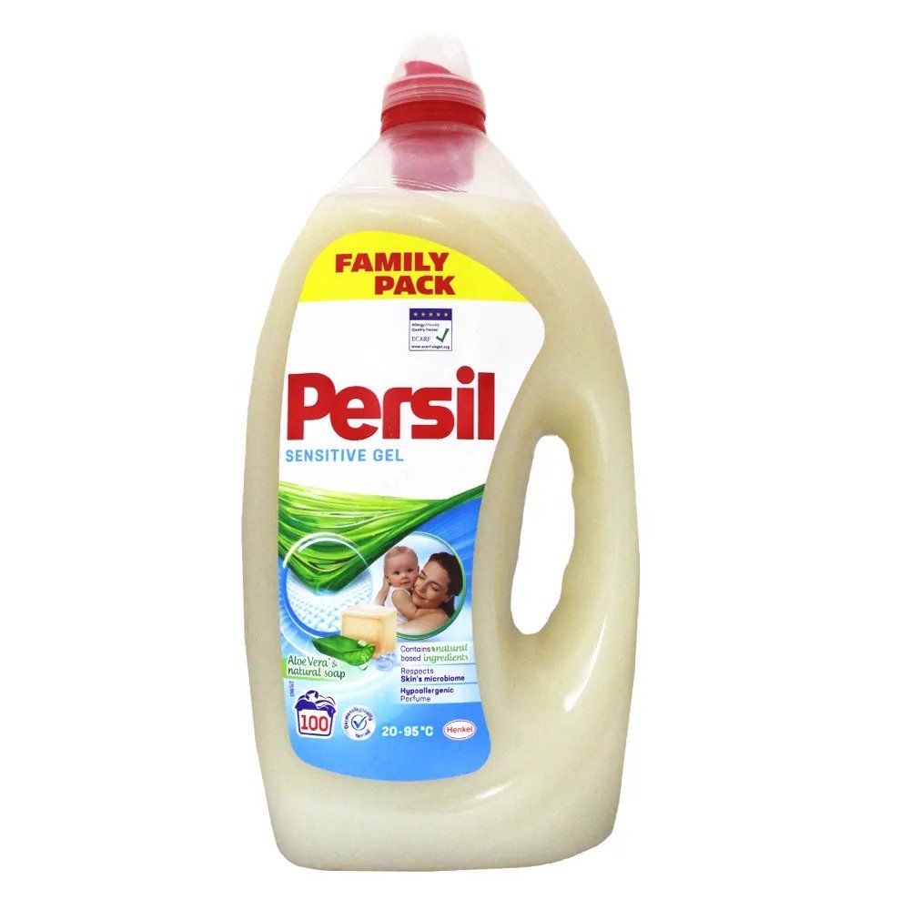 【易油網】PERSIL 超濃縮強力洗淨 高效能洗衣精 100杯 白色 5L