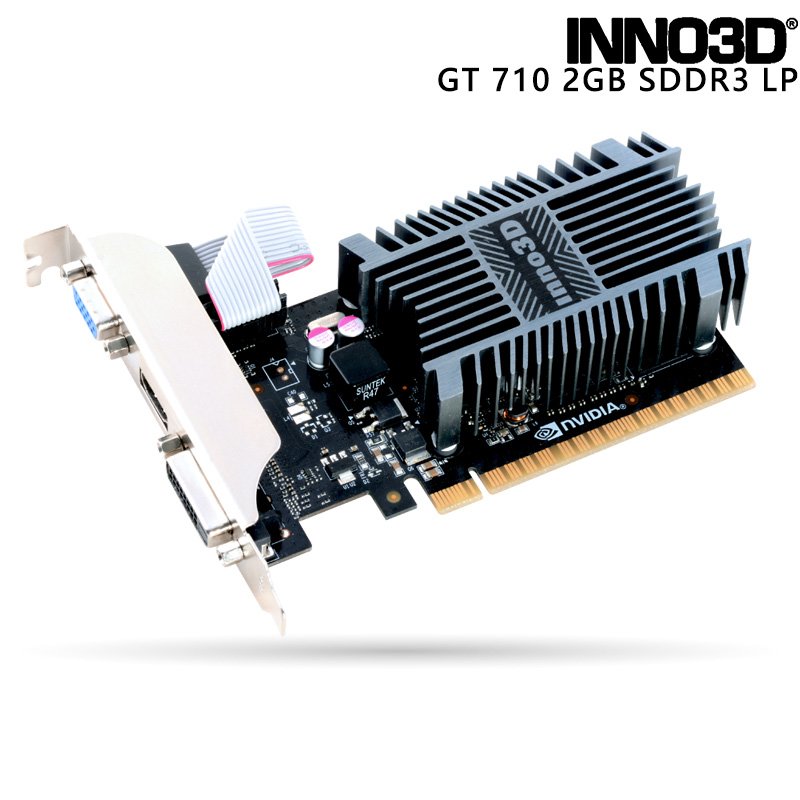 Inno3D 映眾 Geforce GT710 2G SDDR3 LP 顯示卡 N710-1SDV-E3BX /紐頓e世界