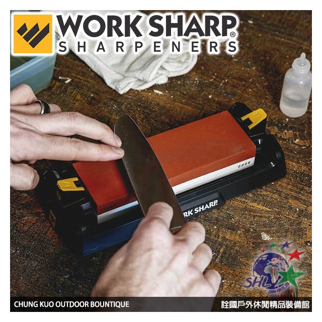 【詮國】Work Sharp WHEATSTONE 桌上型磨刀石 / 1000/6000番 / WSBCHWHT-I