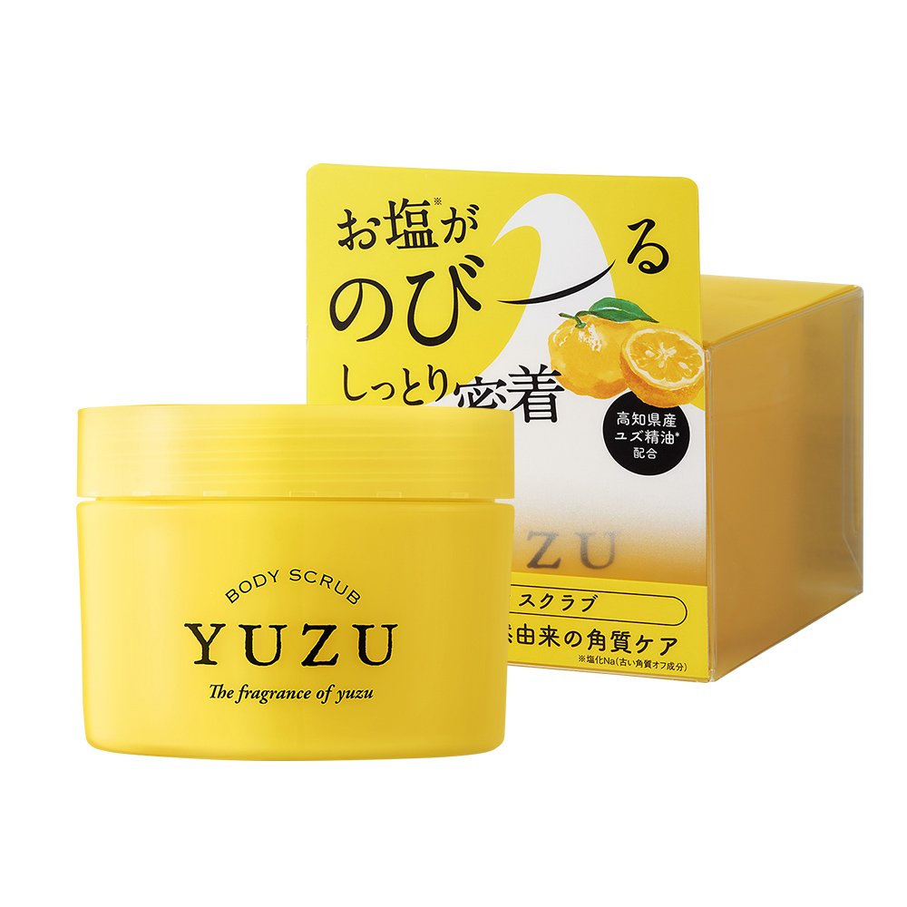 【Daily Aroma Japan】柚子精油身體角質磨砂膏 300g