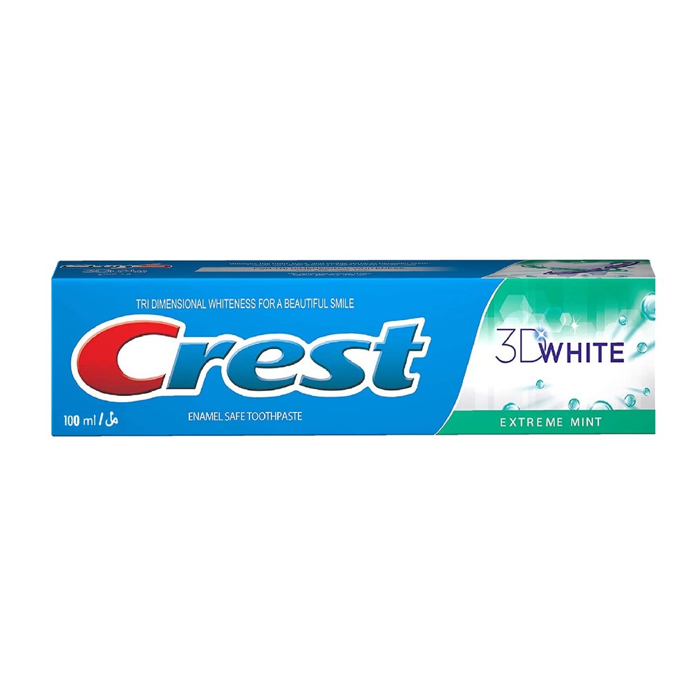 即期良品【Crest】佳潔士牙膏/極致薄荷CREST 3DWHITE(100ML)【SDD水噹噹洋貨批發】