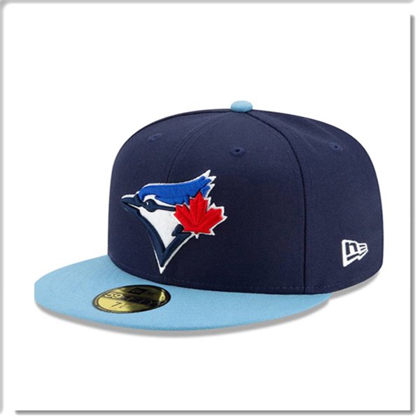 【ANGEL NEW ERA 】NEW ERA MLB 多倫多 藍鳥 59FIFTY 正式球員帽 通用 雙色 棒球帽