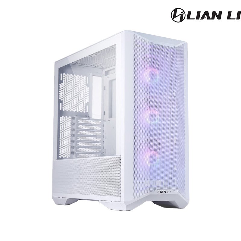LIAN LI 聯力 LANCOOL II Mesh C ARGB 玻璃透測 E-ATX機殼 白色