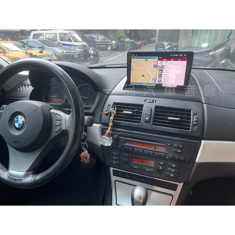 板橋一品 BMW X3 專用款9吋安卓機CarPlay 8核心 正版導航 藍芽 網路電視 E83 2.5si 3.0si