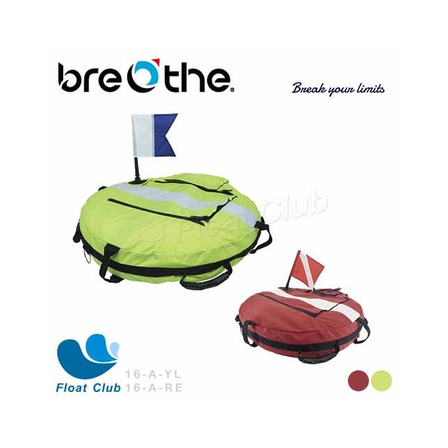 【Breathe】水呼吸 自由潛水浮球 紅/黃 8把 加厚 耐磨 防刮 潛水 教學 水上活動 16-A 原價3500元