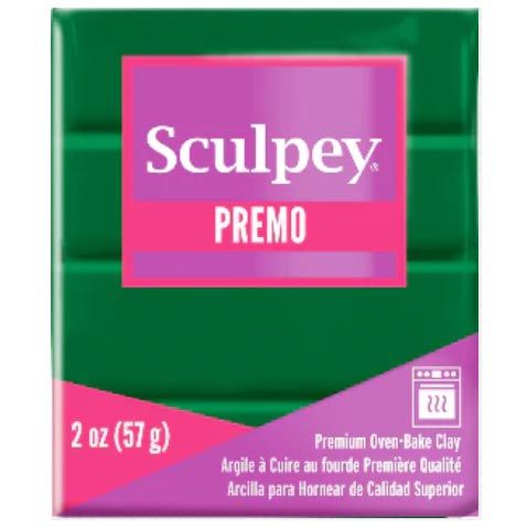 新色上市!　Sculpey Premo 軟陶 2 oz Forest Green PE02 5012