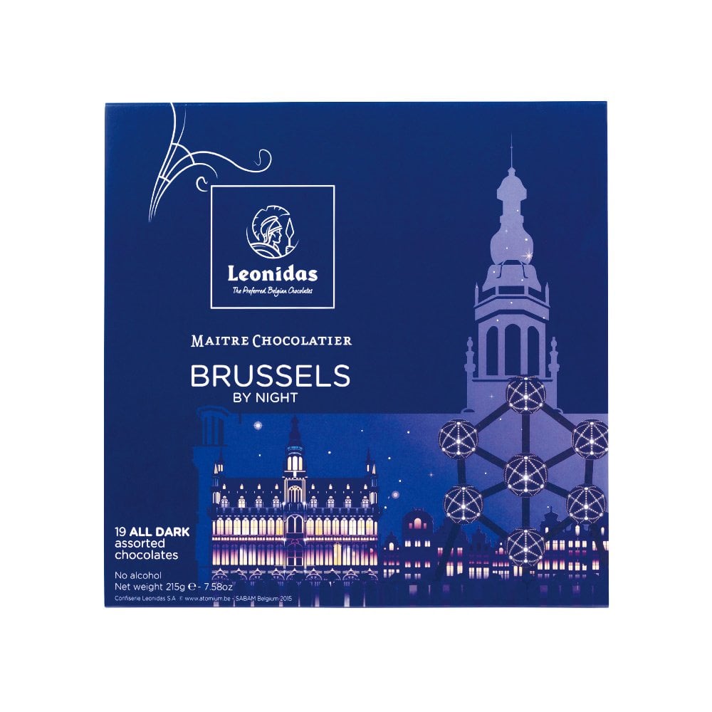 (免運) LEONIDAS 布魯塞爾之夜巧克力禮盒215g