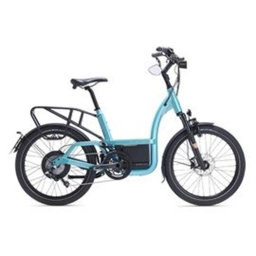KLEVER New B 電動輔助自行車（銀 / 水藍）- 570W鋰電池