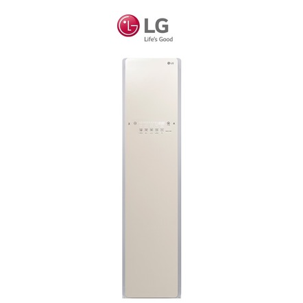 LG 樂金 WiFi Styler 蒸氣電子衣櫥 亞麻紋象牙白 E523IR 【寬44.5 高186 深 58.5】