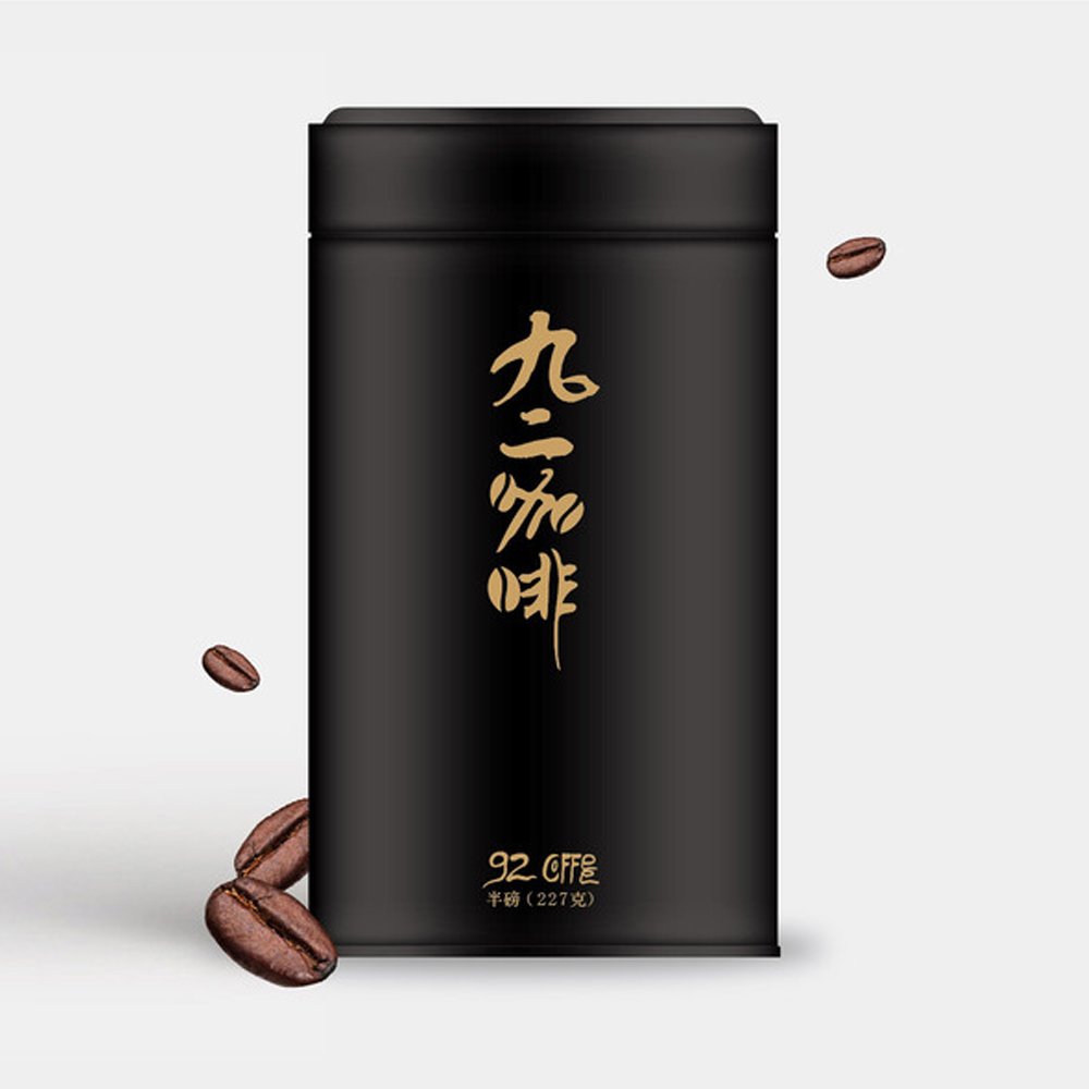 【國姓農會】九二咖啡豆 半磅 227 g 罐 2 罐組