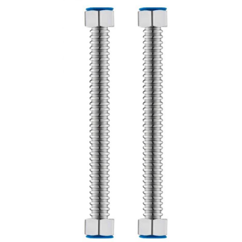 【DL214D】304不銹鋼波紋管 4分-50cm 波紋管 螺紋管 不銹鋼管 熱水器進水管 軟管