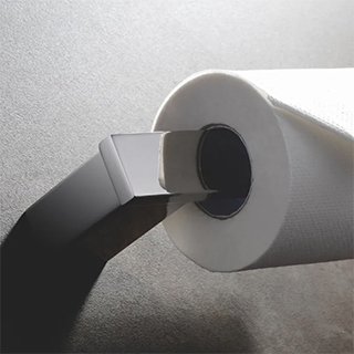 《亞馬國際》CHIC 304不鏽鋼材質方型衛生紙捲架 AMA2150600（台灣公司貨）