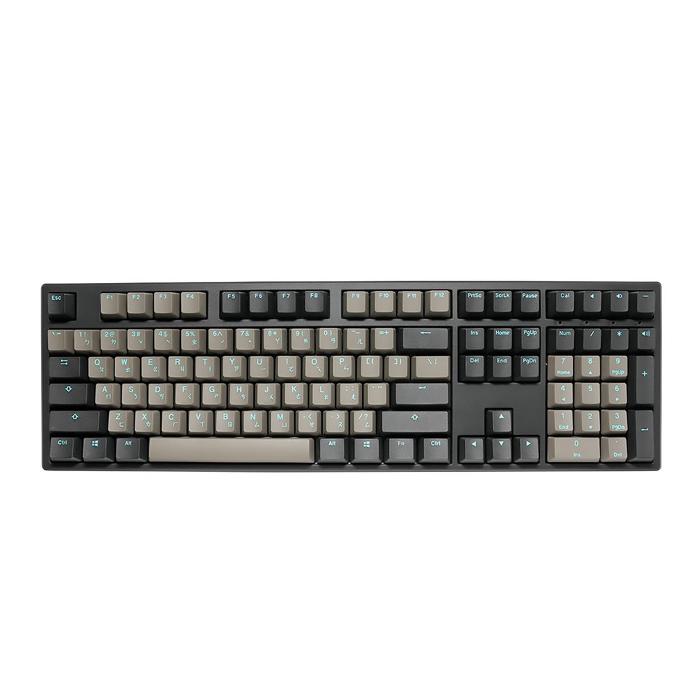 [ PCPARTY ] 創傑 DUCKY ZERO 9108 青豆 PBT二色成形 無光 機械式鍵盤