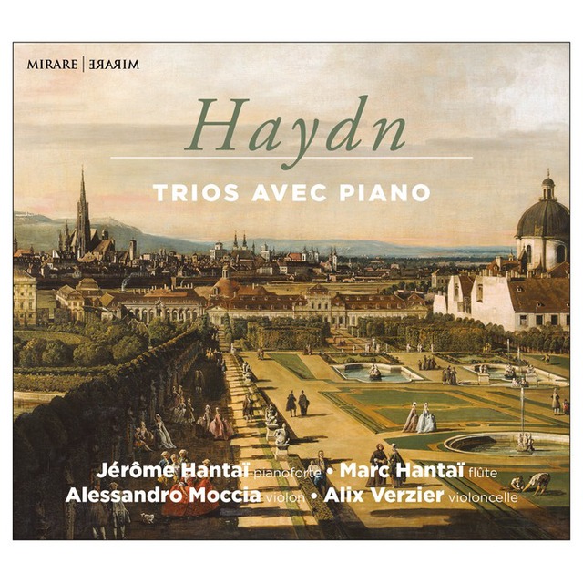 MIR636 海頓: 鋼琴三重奏集 傑隆.韓岱 古鋼琴 馬克.韓岱 長笛 莫恰 小提琴 Haydn: Trios Avec Piano (MIRARE)