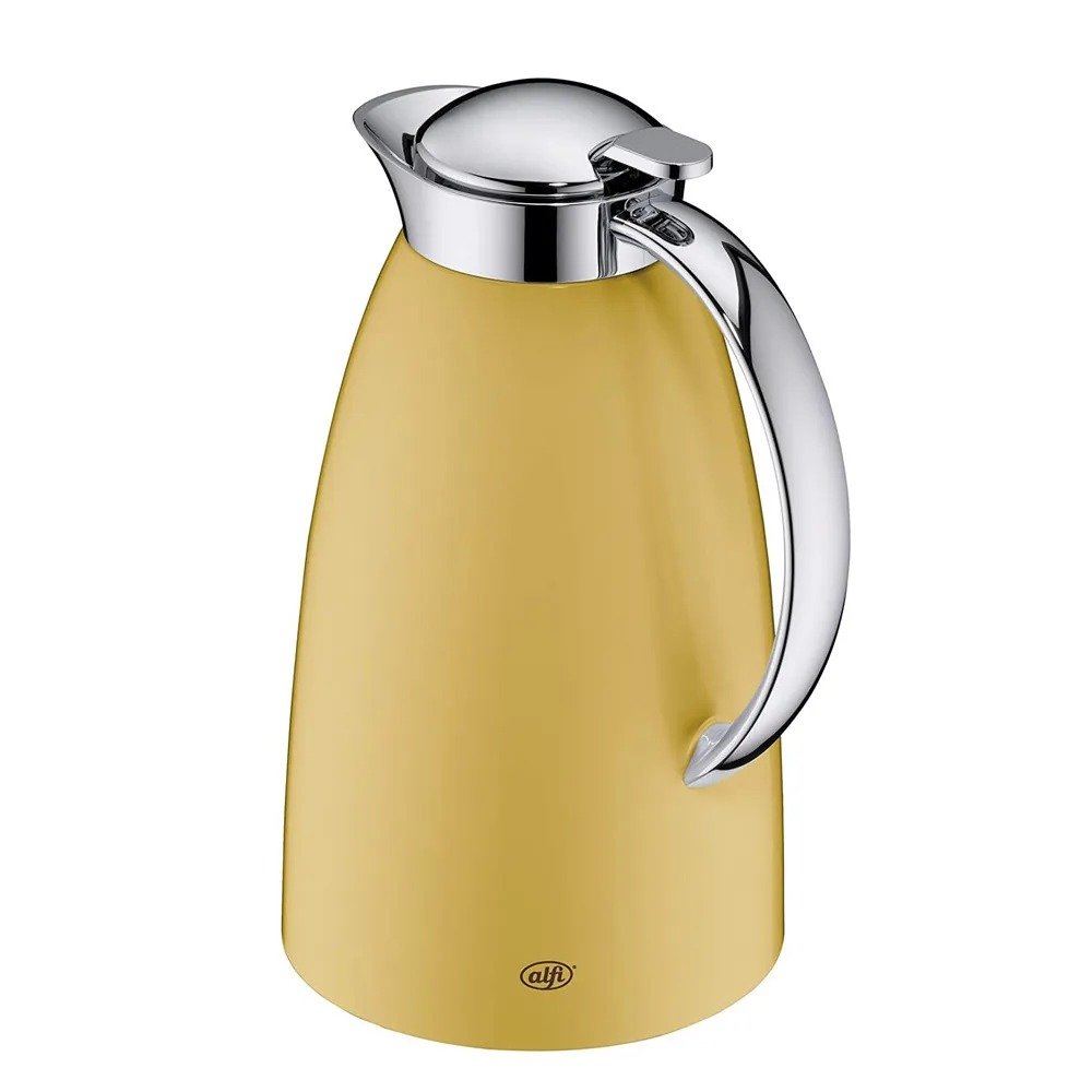 【易油網】ALFI Vacuum jug Gusto 不銹鋼保溫壼 1L (黃色) #3561.295.100