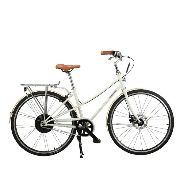 ENERMAX EnGociti 安格 鋼管電動輔助自行車 - 低跨版（珍珠白）