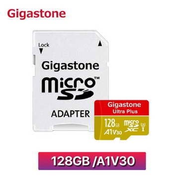 GIGASTONE MicroSDXC UHS-I U1 A1 (V30) 128GB 記憶卡(附轉卡) ( V30 128GB )