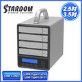 STARDOM SR4-BA31+ USB3.2 Type-C 4bay 3.5/2.5吋 磁碟陣列外接盒