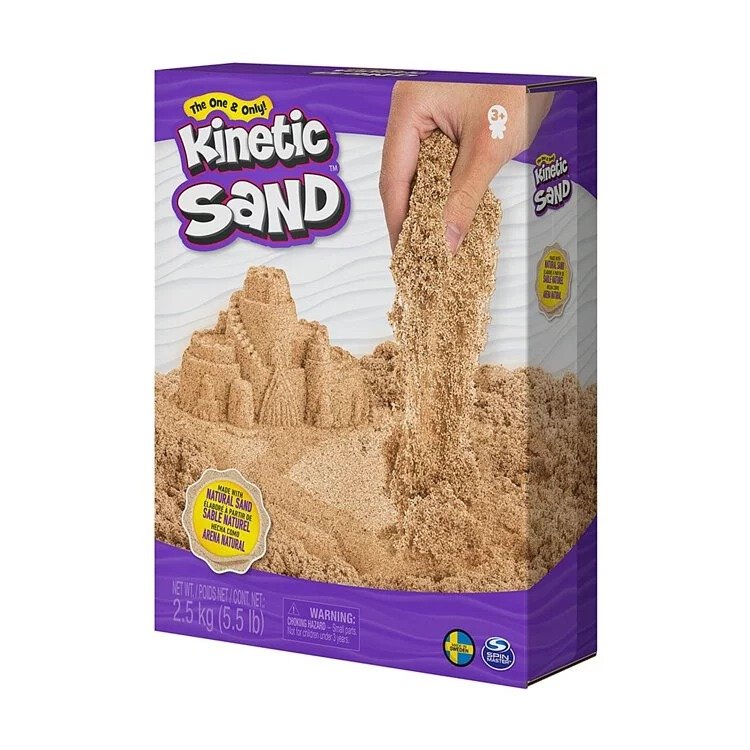 娃娃國★【瑞典 kinetic sand 】 動力沙沙色 5 5 磅組 2 5 kg