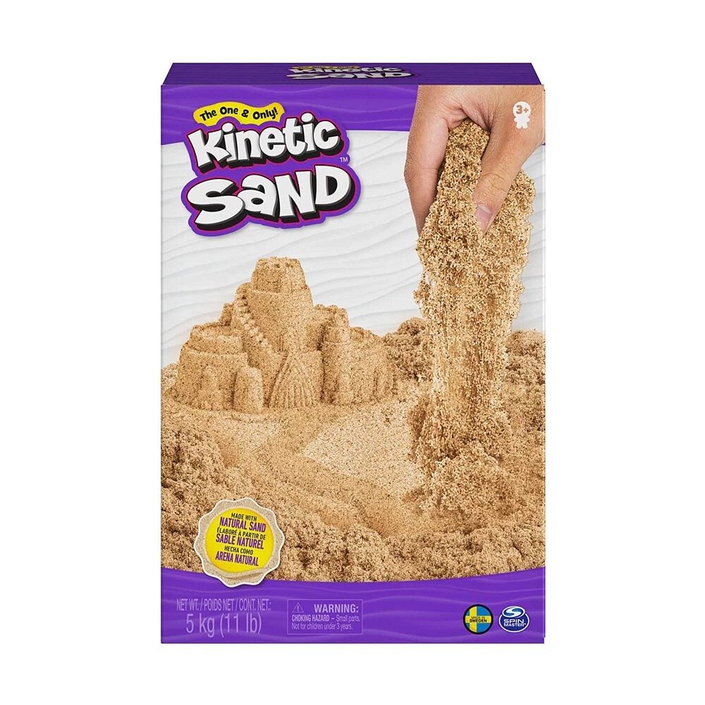 娃娃國★【瑞典 kinetic sand 】 動力沙沙色 11 磅組 5 kg