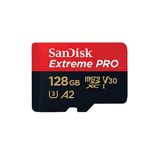 SanDisk Extreme Pro microSDXC 128GB, V30, U3, C10, A2, UHS-I, 200MB/s R, 90MB/s 記憶卡
