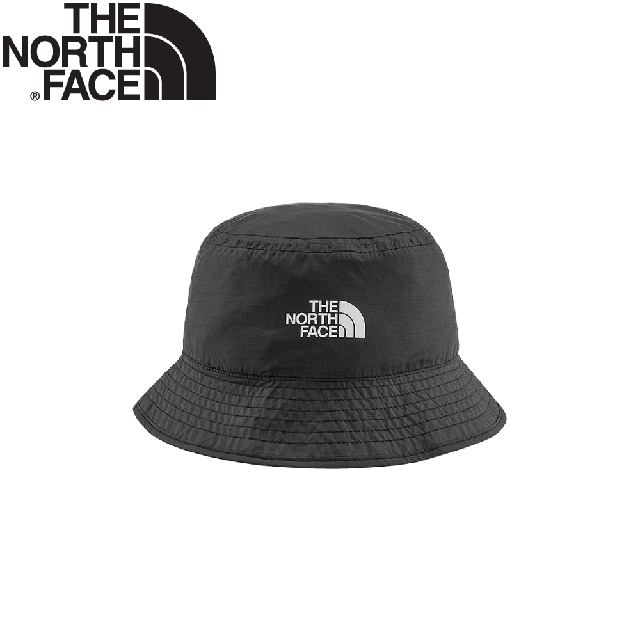 【The North Face 便捷雙面休閒漁夫帽《黑》】CGZ0/防曬帽/遮陽帽/休閒帽/圓盤帽/登山露營