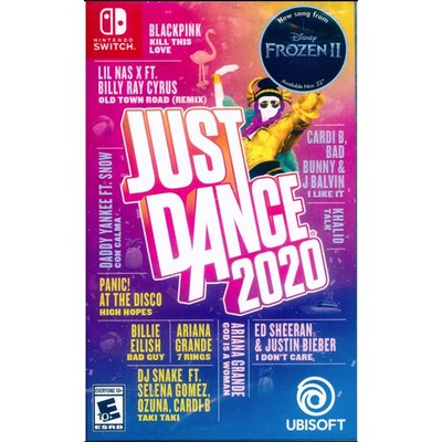 搖感電玩 NS Switch 舞力全開 2020 Just Dance 2020 中英文版