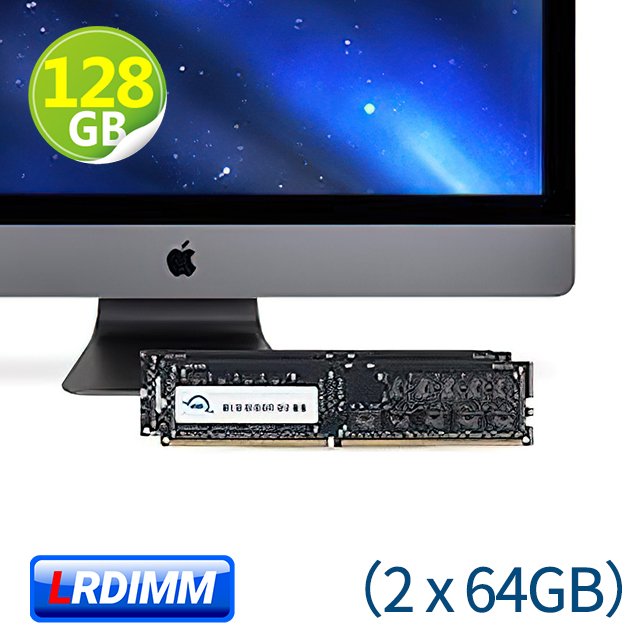 128GB (64GB x2) OWC Memory (288 Pin) 2666MHZ DDR4 LRDIMM PC4-21300 適用 iMac Pro 2017 型號