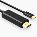 1.8米Type-C TO HDMI 4K影音轉接線(手機筆電通用版)-T902-黑色
