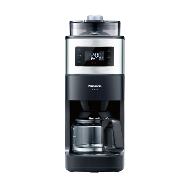 【Panasonic/國際牌】 一鍵清洗 6人份 全自動雙研磨美式咖啡機NC-A701