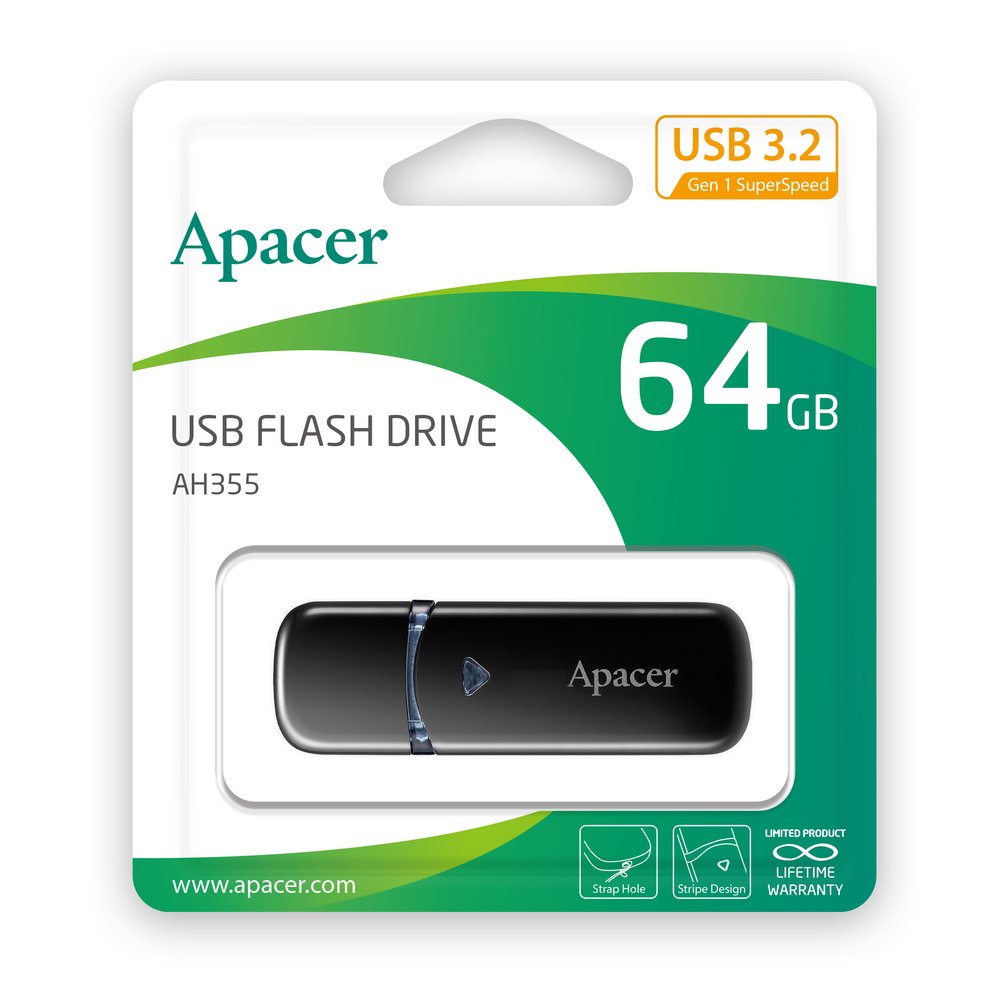 Apacer AH355-64GB USB隨身碟