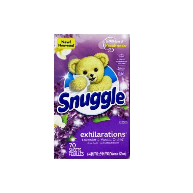 【易油網】SNUGGLE 熊寶貝 烘衣柔軟片 70片 紫色 薰衣草 #45120