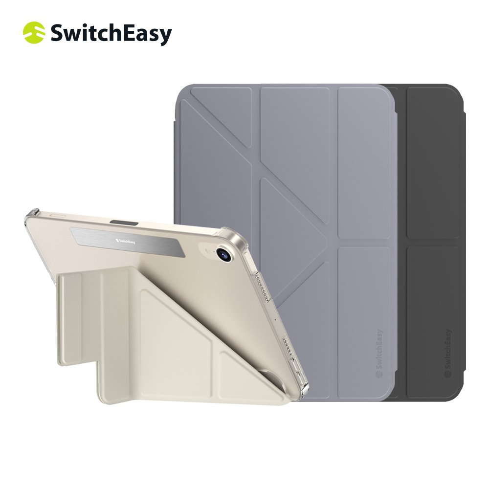SwitchEasy Origami NUDE iPad mini 6 (8.3吋) 透明背蓋摺疊保護套