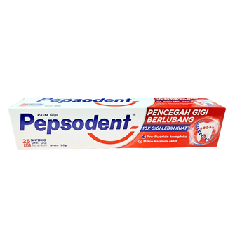 【Pepsodent】白速得牙膏/預防蛀牙PEPSODENT TOOTHPASTE/Cacity Fighter(190G)【SDD水噹噹洋貨批發】