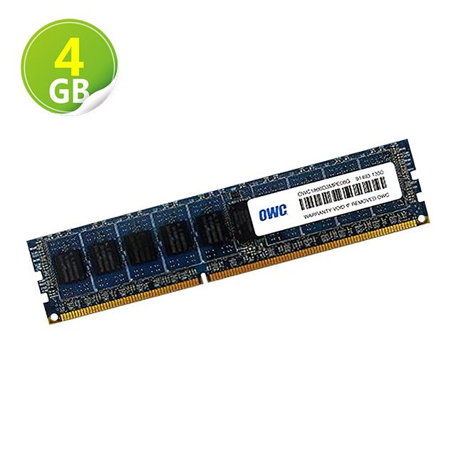 4GB OWC Memory PC-14900 DDR3 ECC 1866MHz 適用 Mac Pro 2013 升級解決方案