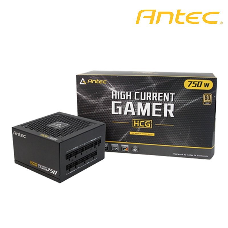 Antec 安鈦克 High Current Gamer HCG 750 750W 80+ 金牌 全模組 電源供應器