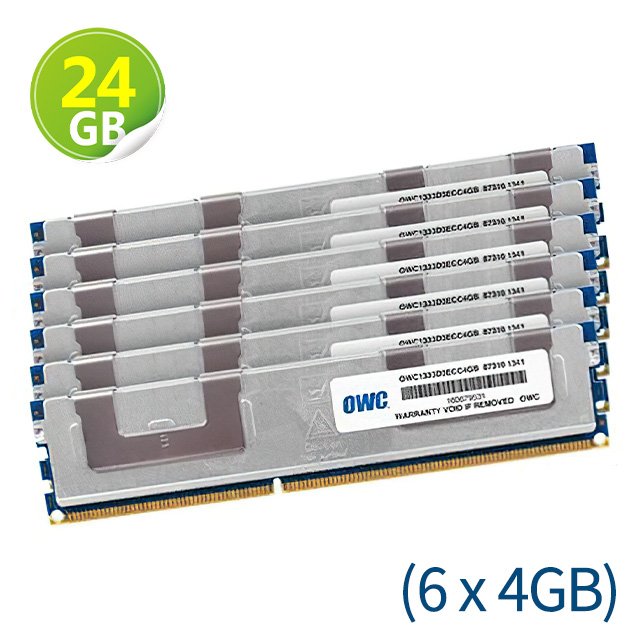OWC 16.0GB (4 x4GB PC8500 DDR3 1066 MHz 204 ピン メモリ