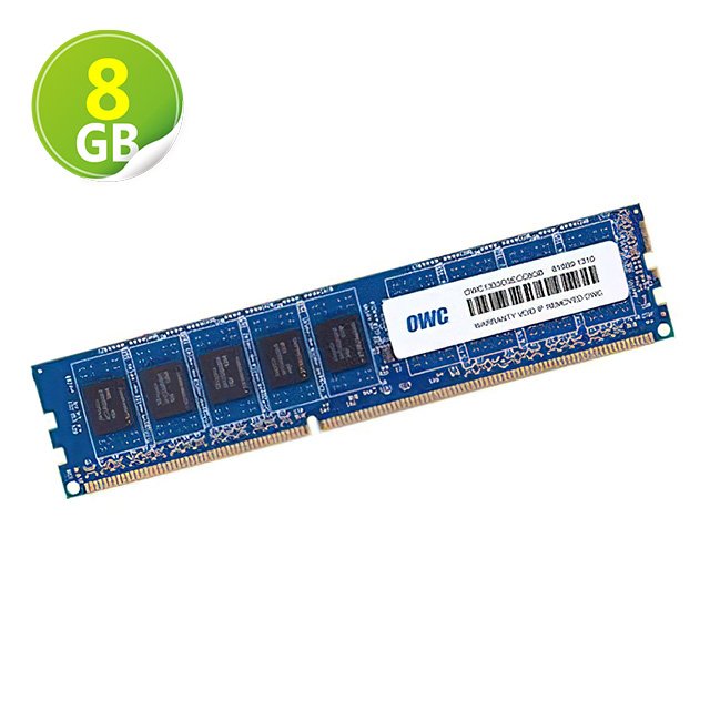 8GB OWC Memory PC3-10600 DDR3 ECC 1333MHz Mac Pro 2009-2012 升級方案